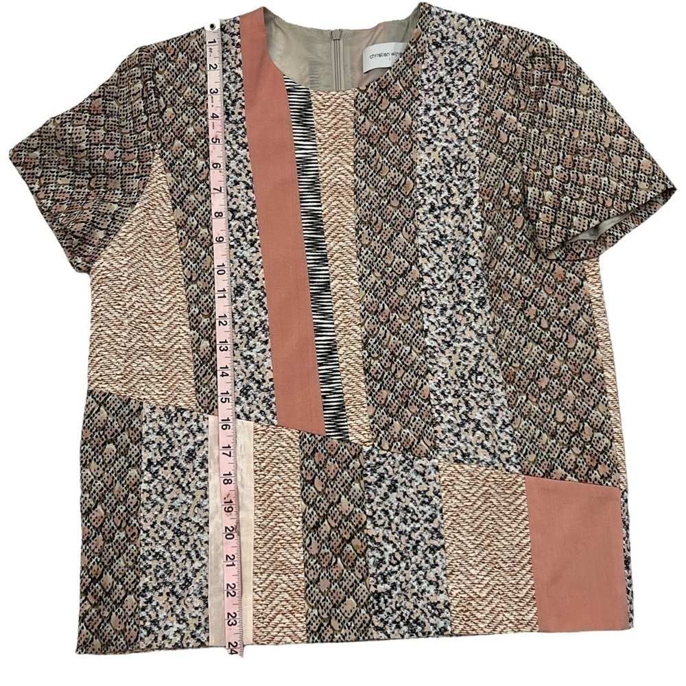 Christian Wijnants Designer Patchwork Animal Prin… - image 4